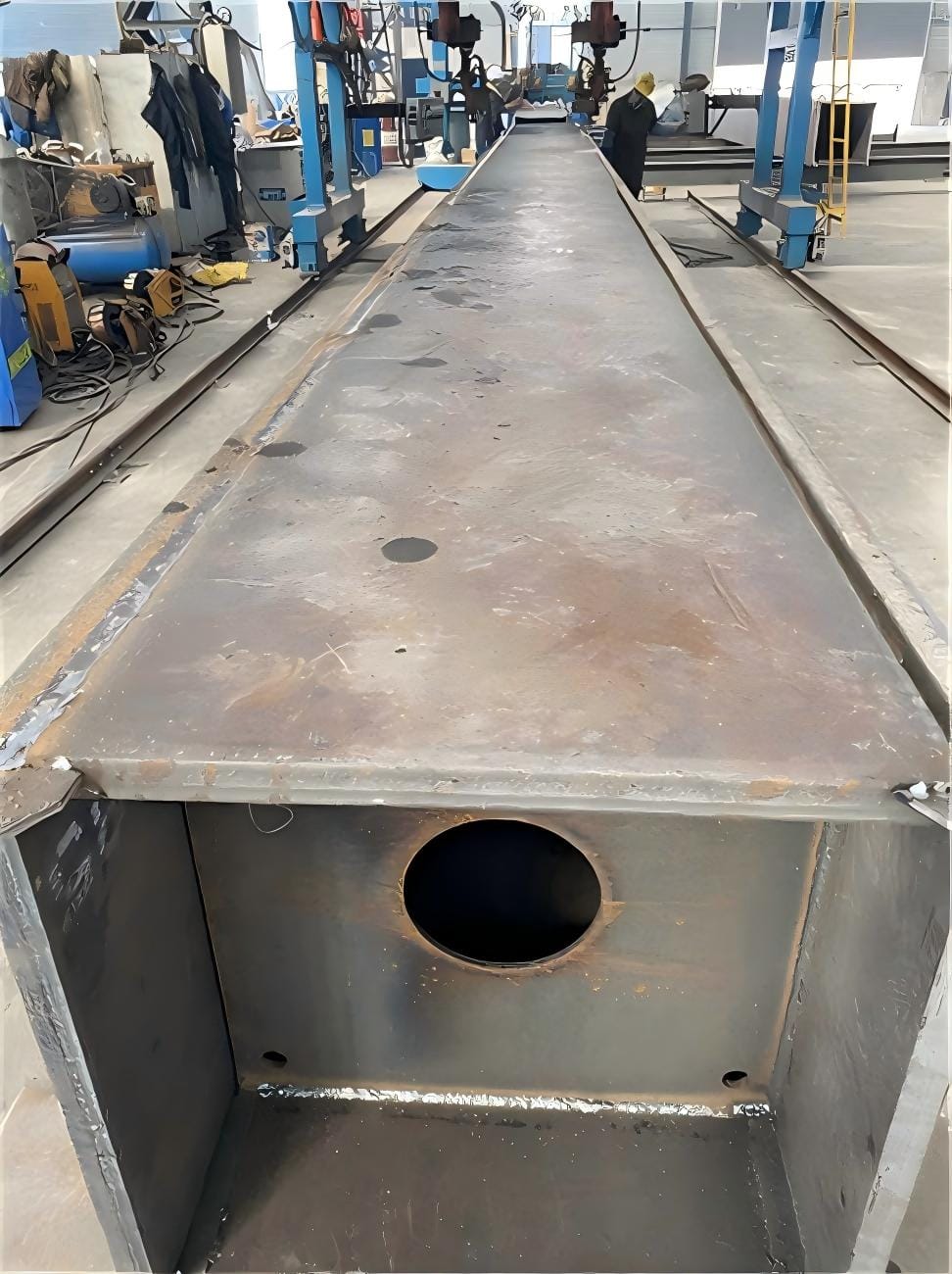 Heavy-Duty Steel Box Columns