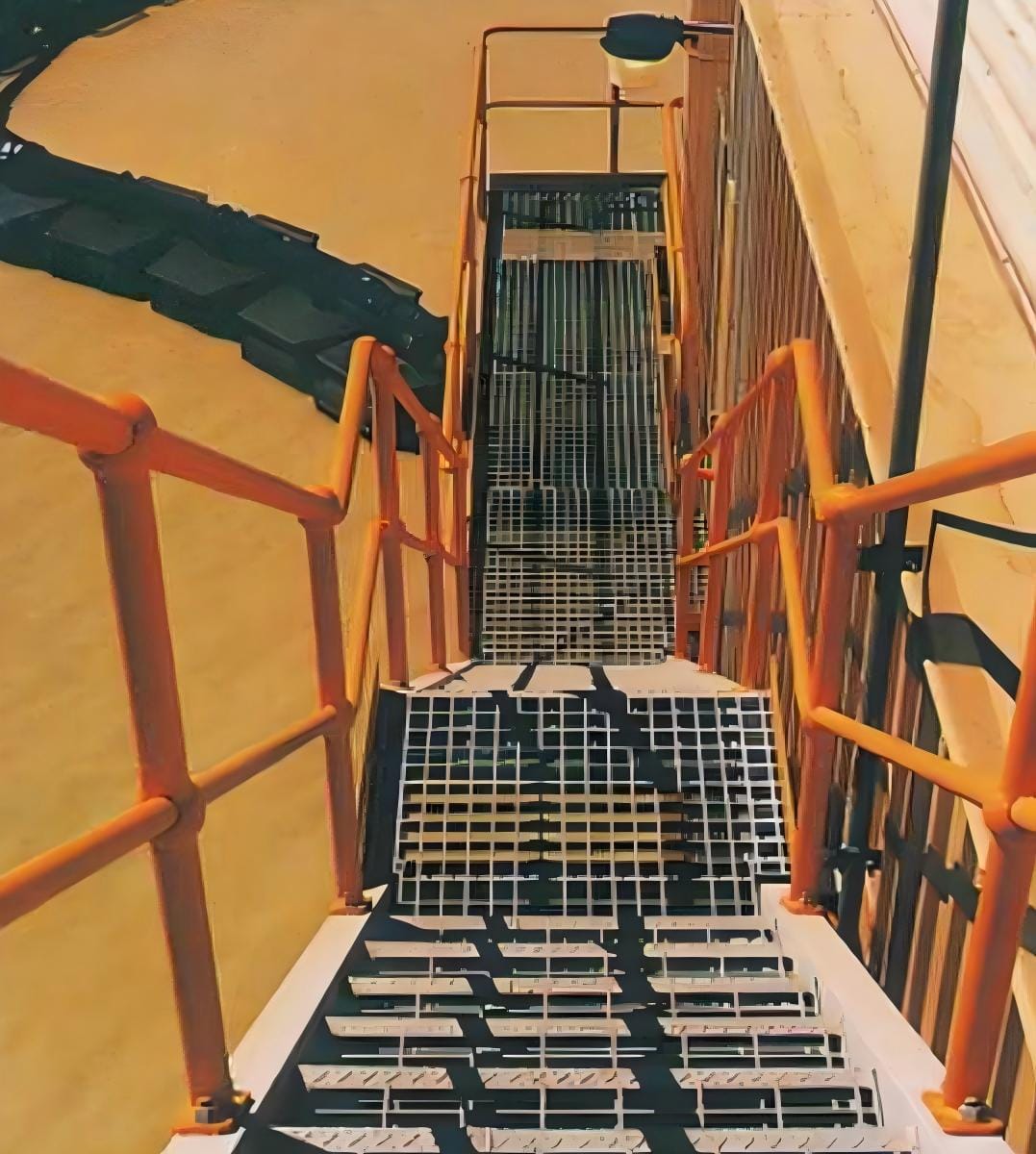 Grating Stair Treads   