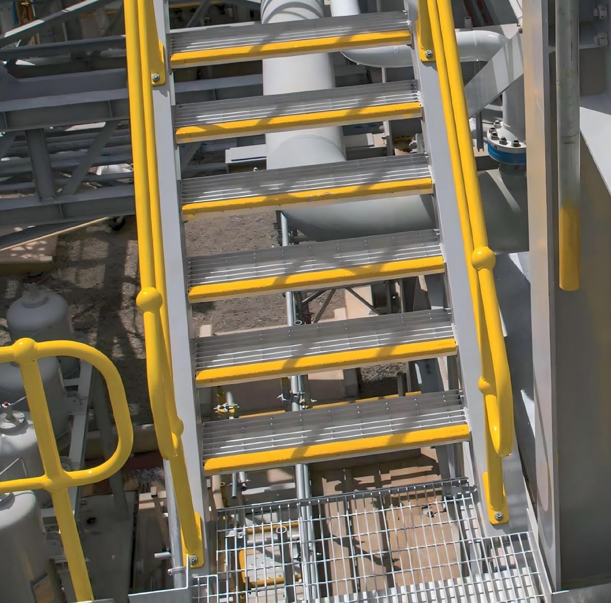 Grating Stair Treads