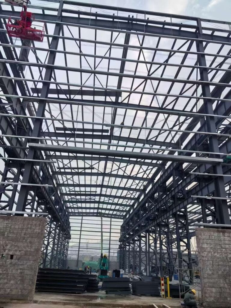 Heavy-Duty Industrial Steel Structure Workshop