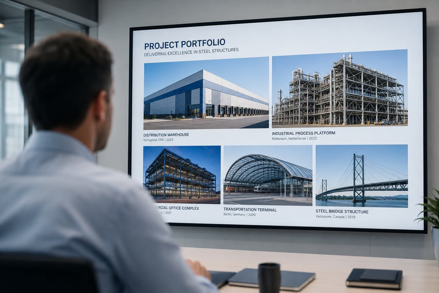 Steel structure project portfolio